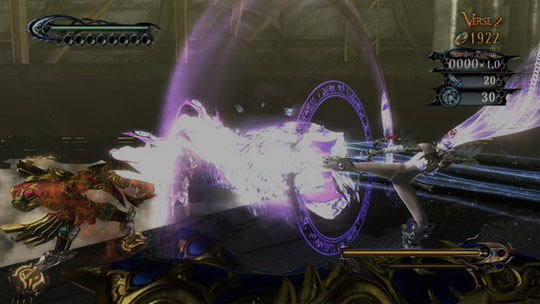 Bayonetta is a new action game in the linear kill everything that's thrown