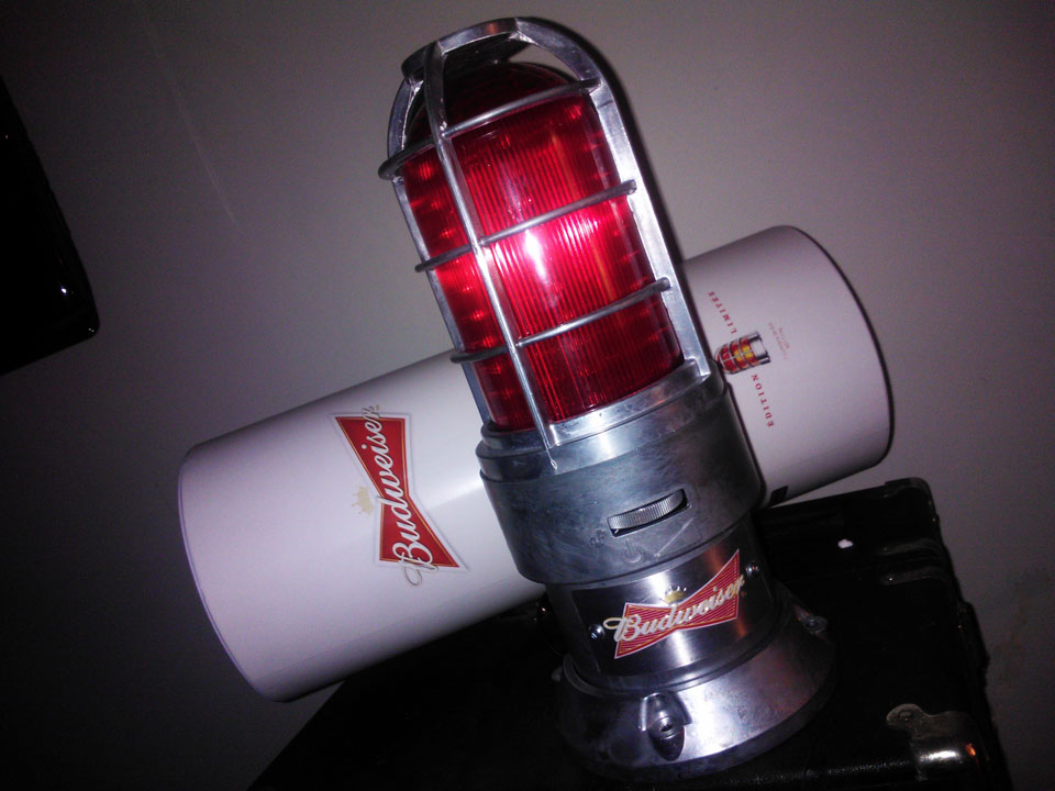 The Budweiser Red Light Goal Horn 
